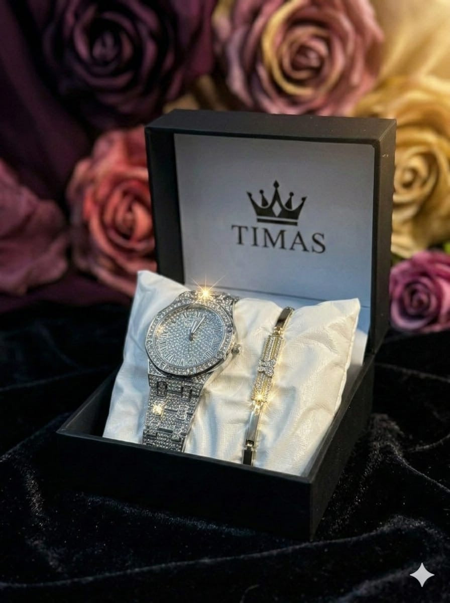 Stones Watch & bracelet