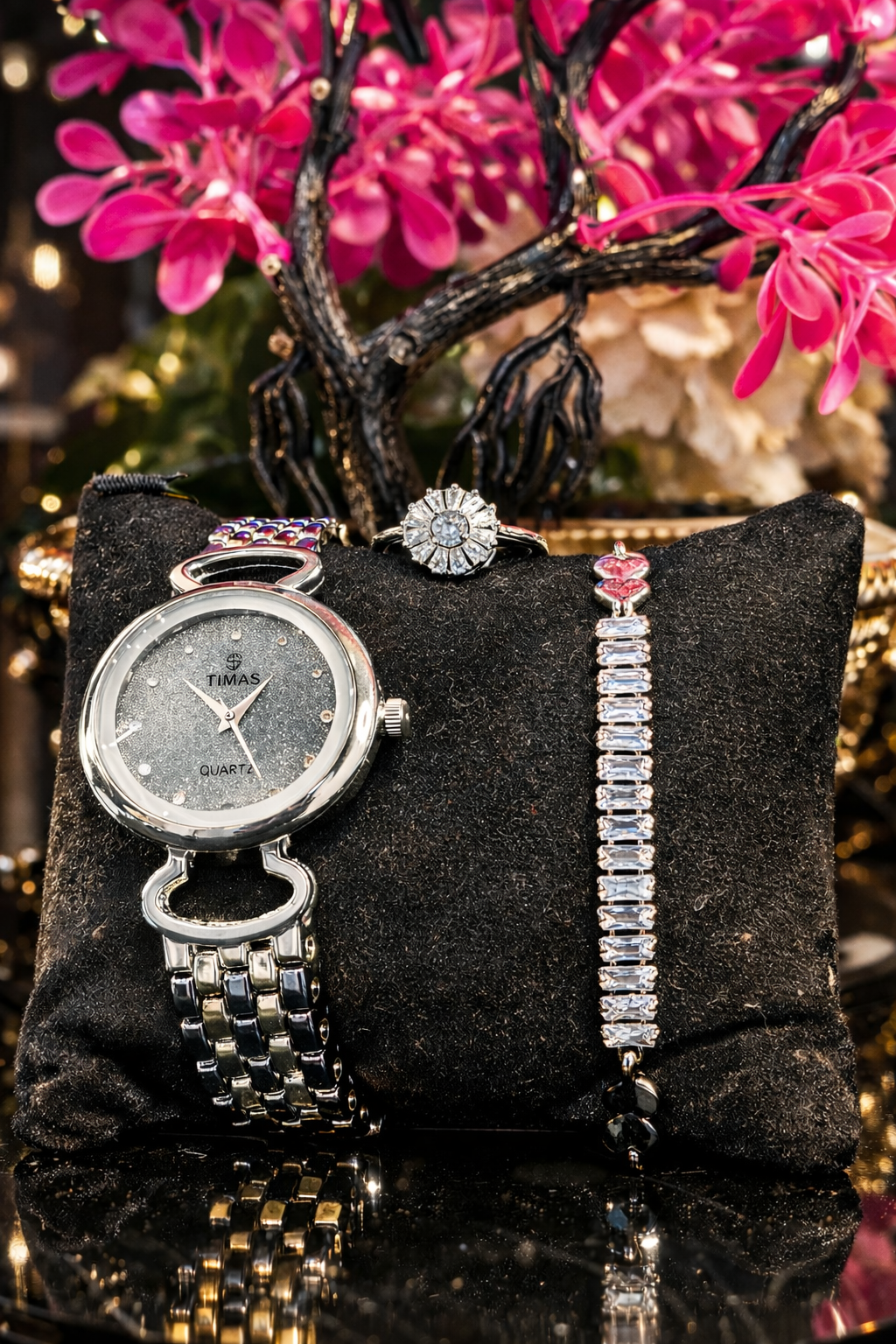 TIMAS Watch Bracelet & Ring