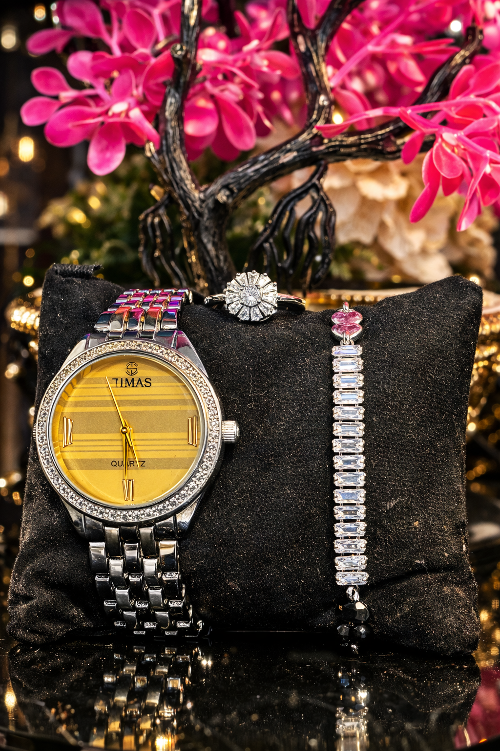 TIMAS Watch Bracelet & Ring