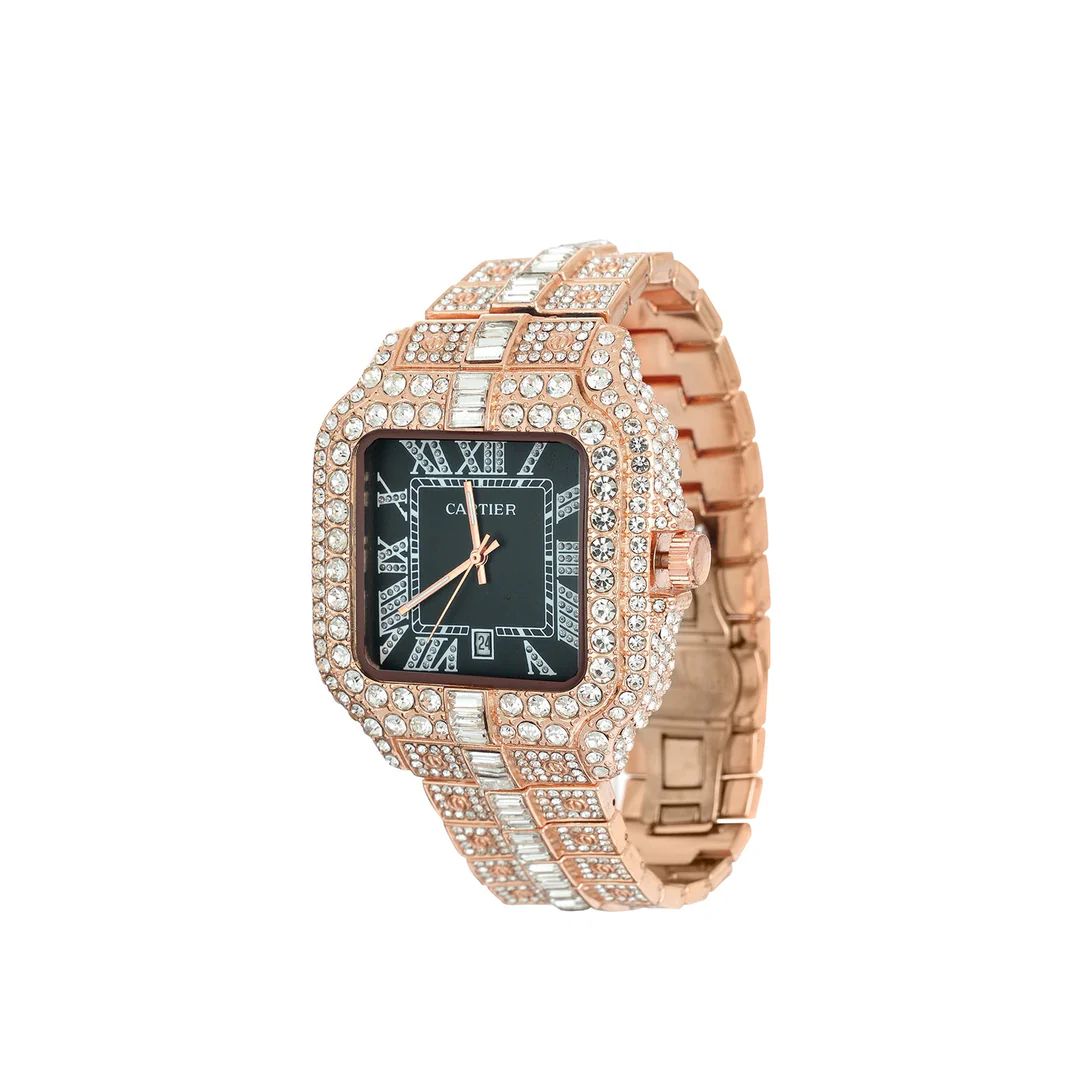 Cariter Icestone Black & Rosegold